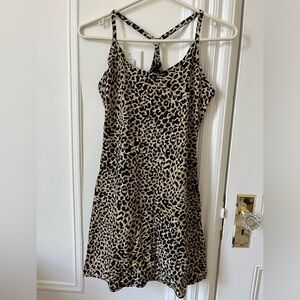 Outdoor Voices Leopard Print Dress